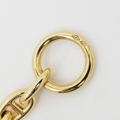 Hermes Chaine D'ancre MM Bracelet 750 YG Yellow Gold 14 Pieces 77.5g