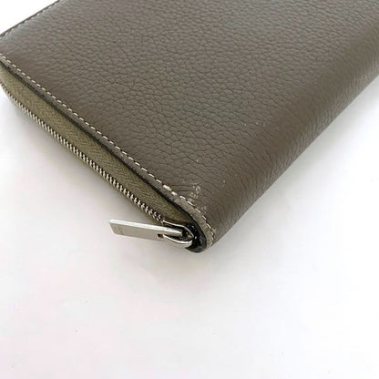 Celine Round Zipper Long Wallet Large Zipped