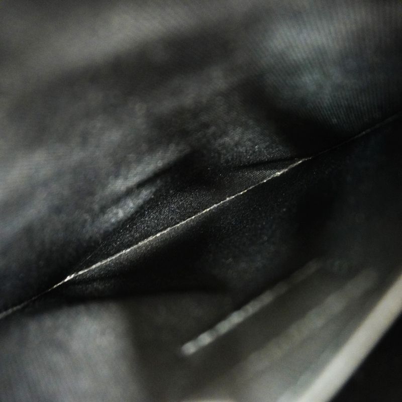 Louis Vuitton Handbag Monogram Eclipse Sac Plastic MINI M46453 Black 2-way Bag