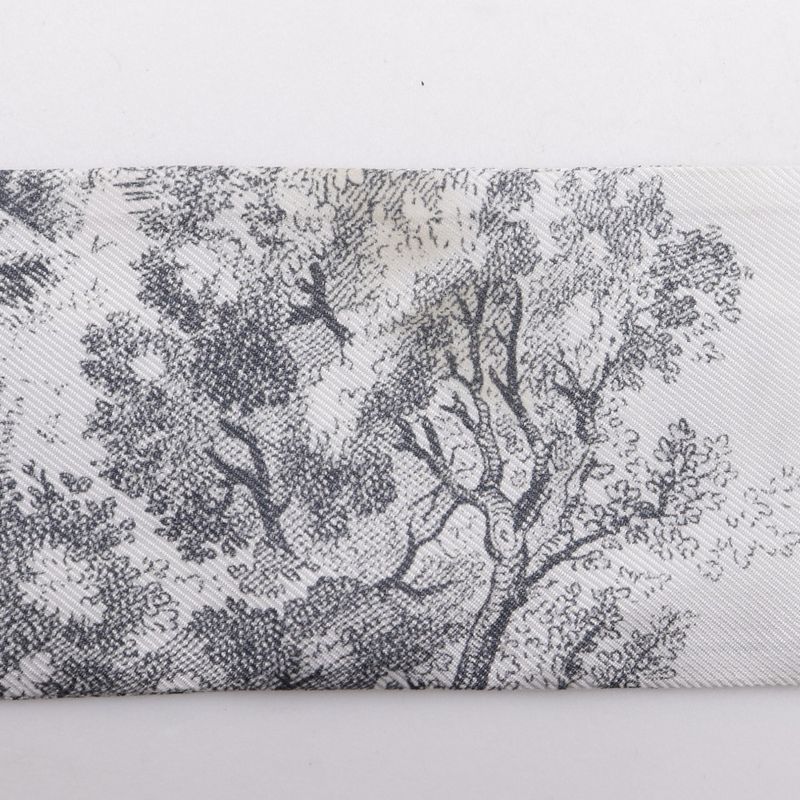 [dior] Christian Dior Mitzah Toile De Jouy Sauvage Ribbon Scarf 15jou106i602