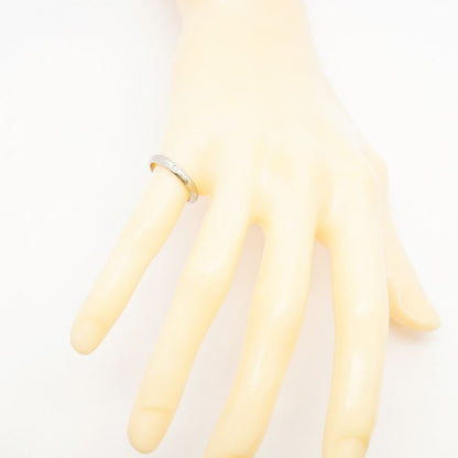 Cartier Ring C Deux 1PD Pt950 Platinum Diamond #51 Ladies