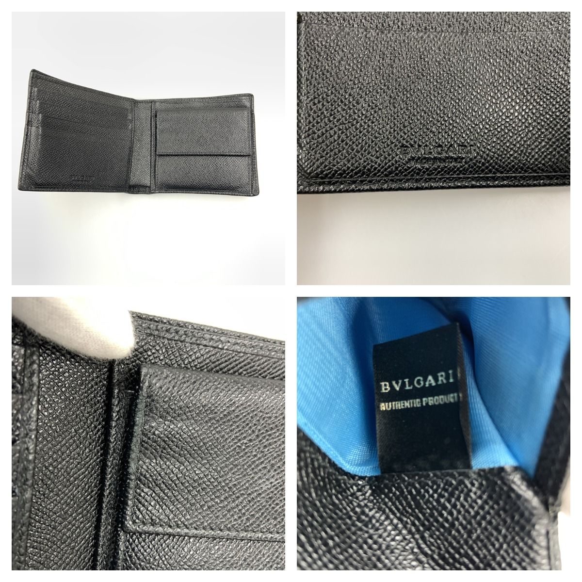 Bvlgari Bvlgari Bvlgari Man Bifold Wallet 30396 Black