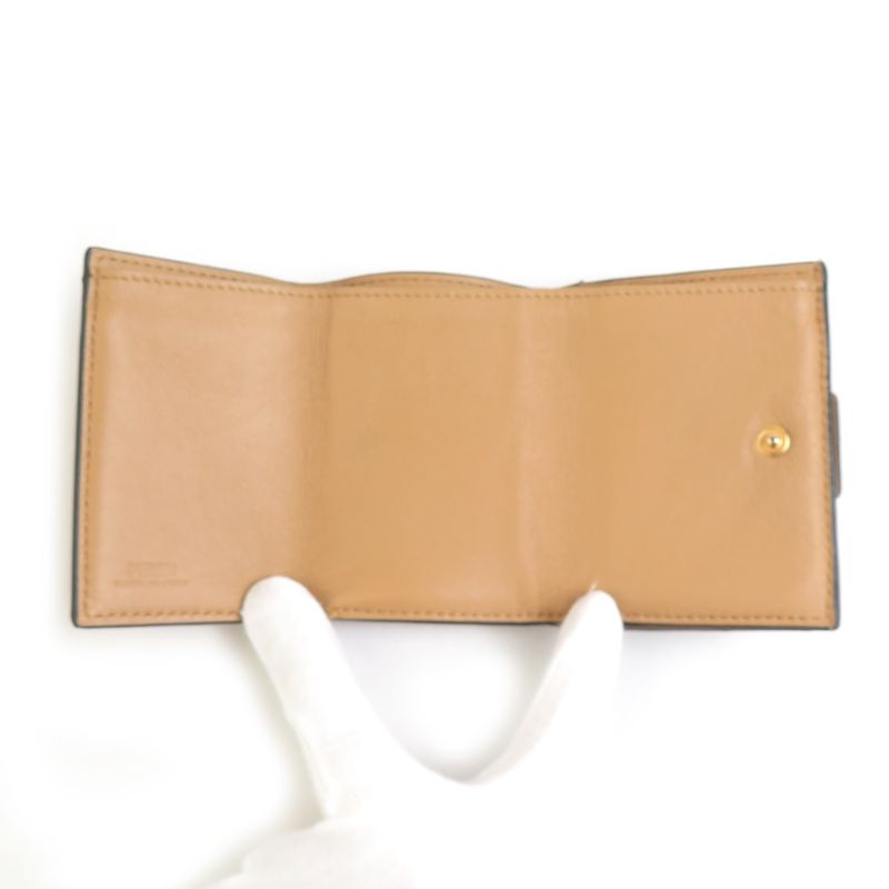 Fendi Trifold Wallet Baguette Micro 8m0395-aajd