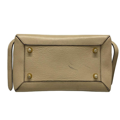 Celine Handbag Belt Bag Mini Beige