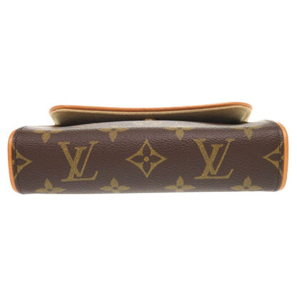 Louis Vuitton Pochette Florentine Monogram M51855 Brown Waist Bag LV 0736 Louis