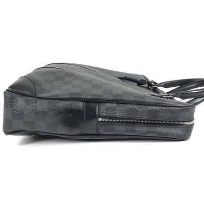 Louis Vuitton Business Bag Porte Documents Voyage PDV N41125 Damier Graphite