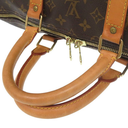 Louis Vuitton Keepall Bandoliere 55 Monogram M41414 Boston Bag LV 0400 Louis