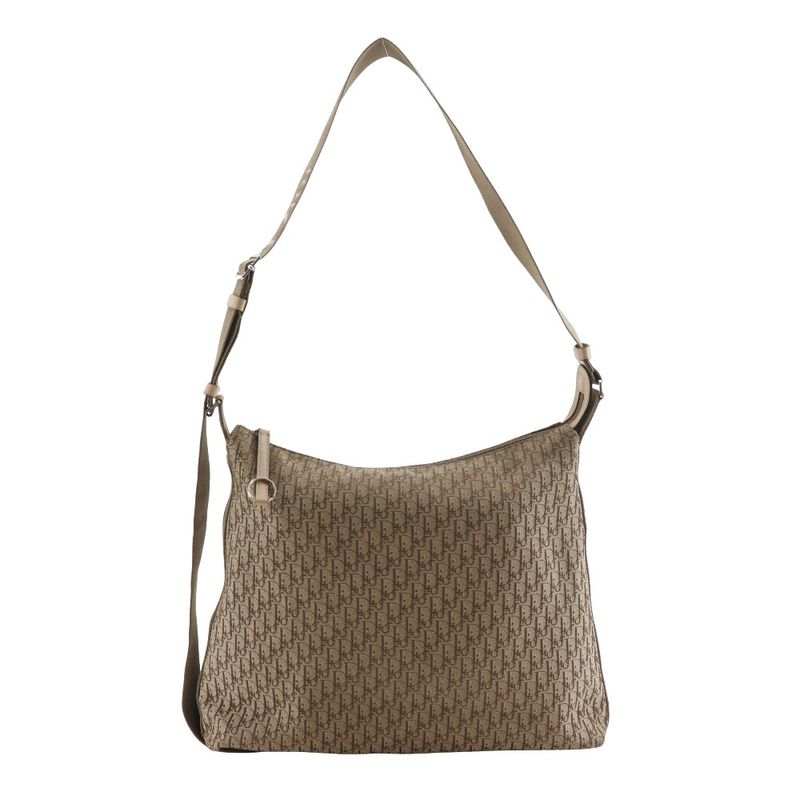 Dior Christian Dior Trotter 07RU 0064 Canvas Beige Unisex Shoulder Bag