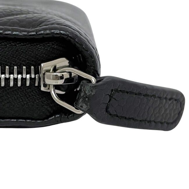 Chanel Round Zipper Long Wallet Black Ap0242 Excellent Condition Wallet
