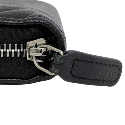 Chanel Round Zipper Long Wallet Black Ap0242 Excellent Condition Wallet