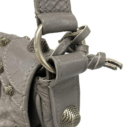 Balenciaga Shoulder Bag Lucagore XS 719082 Dark Grey Leather