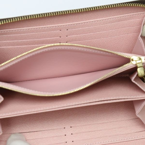 Louis Vuitton M41894 Monogram Zippy Wallet Round Zipper Long Wallet Louis