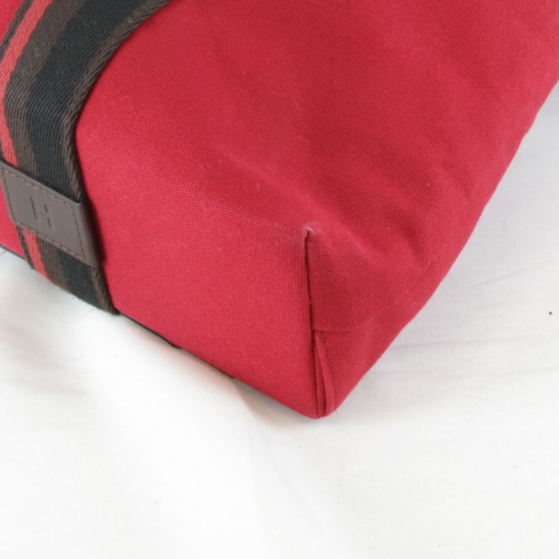 Hermes Troca Horizontal MM Tote Bag Canvas/leather Ladies