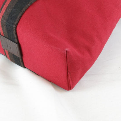 Hermes Troca Horizontal MM Tote Bag Canvas/leather Ladies