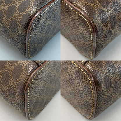 Celine Macadam Pattern Mc96 Makeup Pouch Vanity Bag Ladies