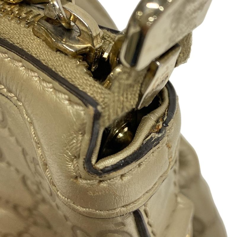 Gucci Handbag Sookie/shima Line 247902 Gold Leather