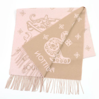 Louis Vuitton M79543 Echarpe - Reykjavik Precious Dragon 100% Cashmere Scarf