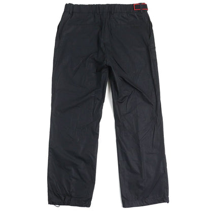 Fendi 2021 Fb0741 AHV5 100% Cotton Logo Buckle Belt Design Easy Pants Black 50