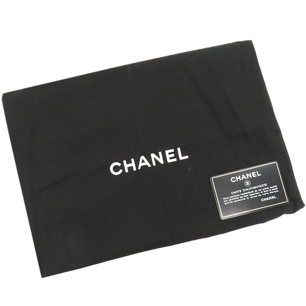 Chanel Shoulder Bag Logo Sakosh Leather Black 59***** [storage Bag