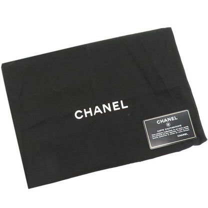 Chanel Shoulder Bag Logo Sakosh Leather Black 59***** [storage Bag