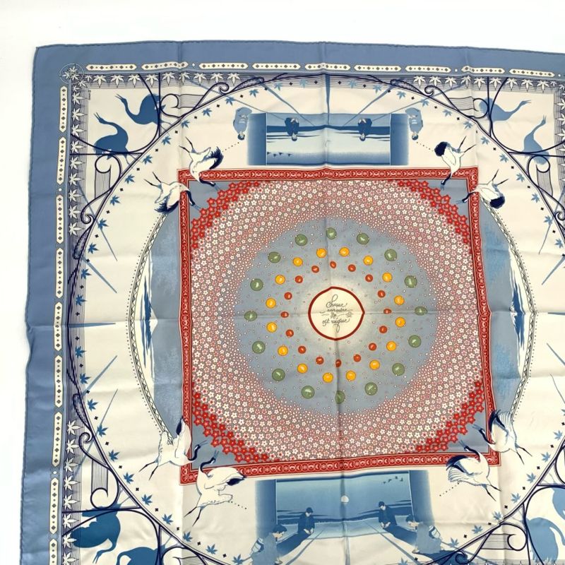 Hermes Carre 90 Chaque Rencontre EST Unique Once In A Lifetime Scarf