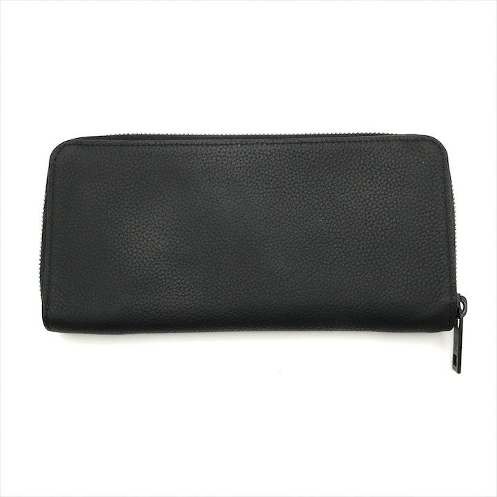 Louis Vuitton Taurillon Leather Zippy Wallet Vertical Black