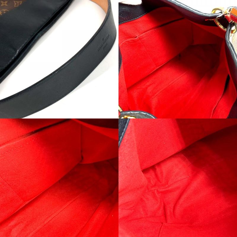 Louis Vuitton Shoulder Bag Tuileries Hobo M43154 Monogram Canvas Noir Black