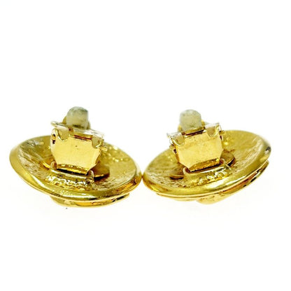 Chanel GP 94p Coco Mark Round Earrings Ladies 356397 Earrings