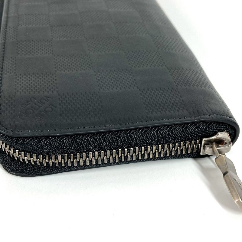 Louis Vuitton Long Wallet Zippy Wallet Vertical N63548 Damier Infini Leather