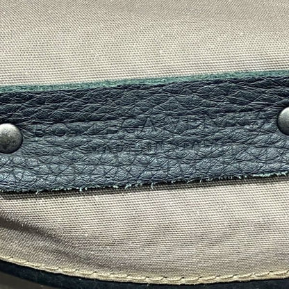 Bottega Veneta Intrecciato Black Leather Bag Business Bag Men's