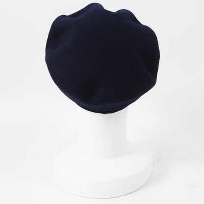 CHANEL 2019 19V With Coco Mark Tweed Use Cassock Dark Navy S Made In Germany