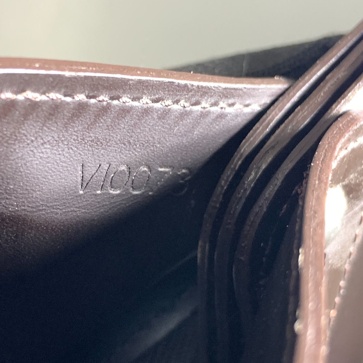 Louis Vuitton Monogram Glace Hoist Long Wallet M66450 Brown