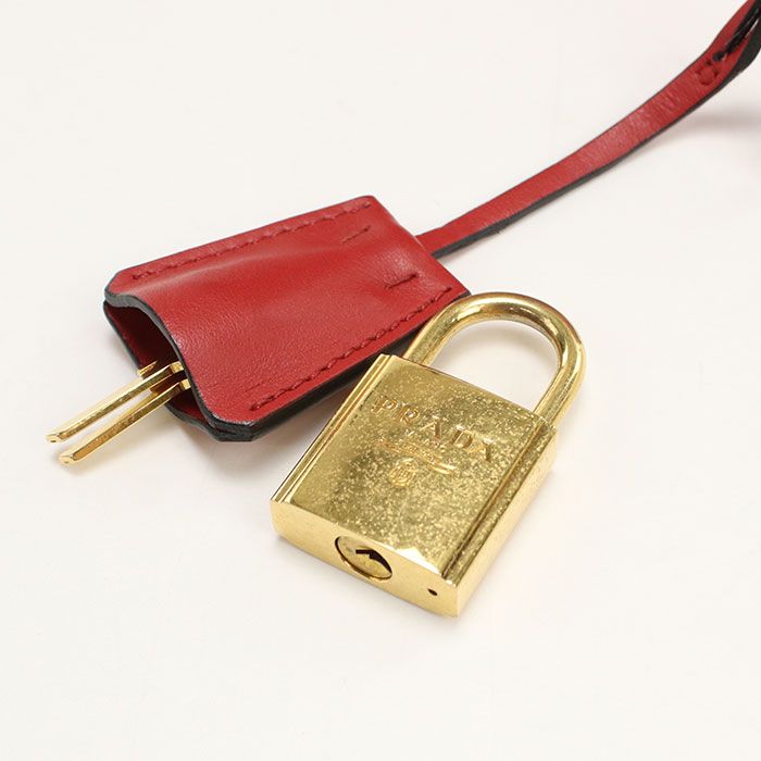 Prada Saffiano Leather 1bh043 Crossbody Shoulder Bag Leather Women