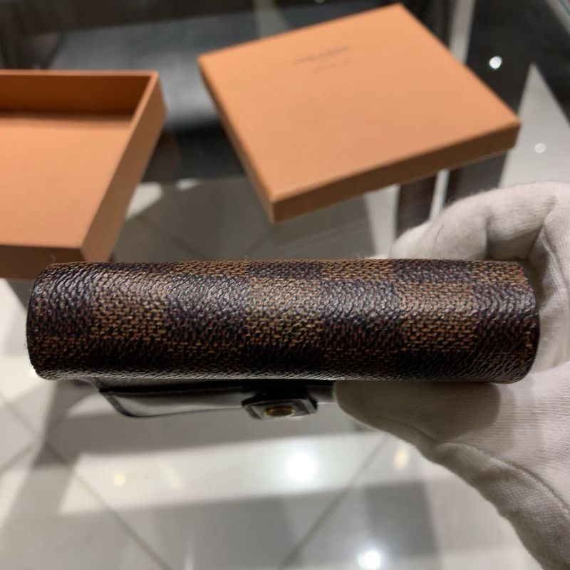 Authentic Louis Vuitton Damier Compact Folding Wallet