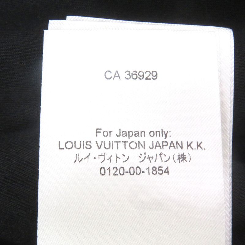 Louis Vuitton 2023 Hpy41w Monogram Pile Zip Hoodie Black 5l/rare Size With Box