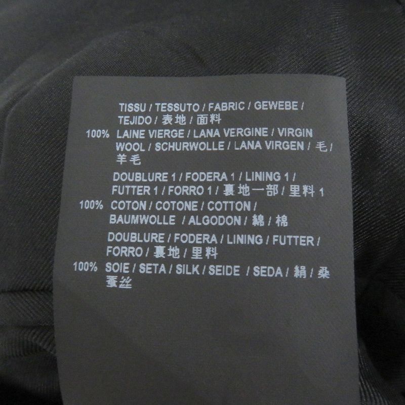 Saint Laurent Paris 482493 Single Tailored Jacket Bleather Tailored Jacket