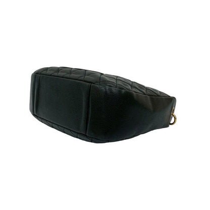 Chanel Chanel Quilted Caviar Leather Semi-one Shoulder Bag Handbag