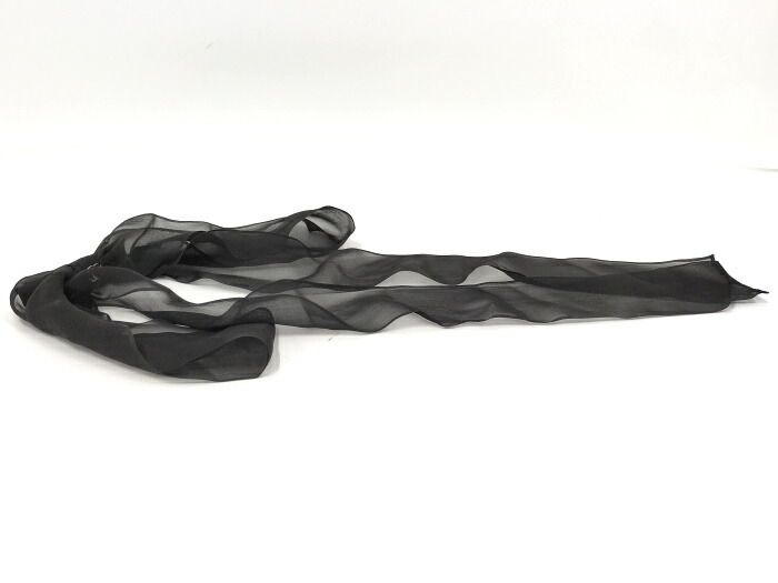 Chanel Barrette Ribbon Black 25S