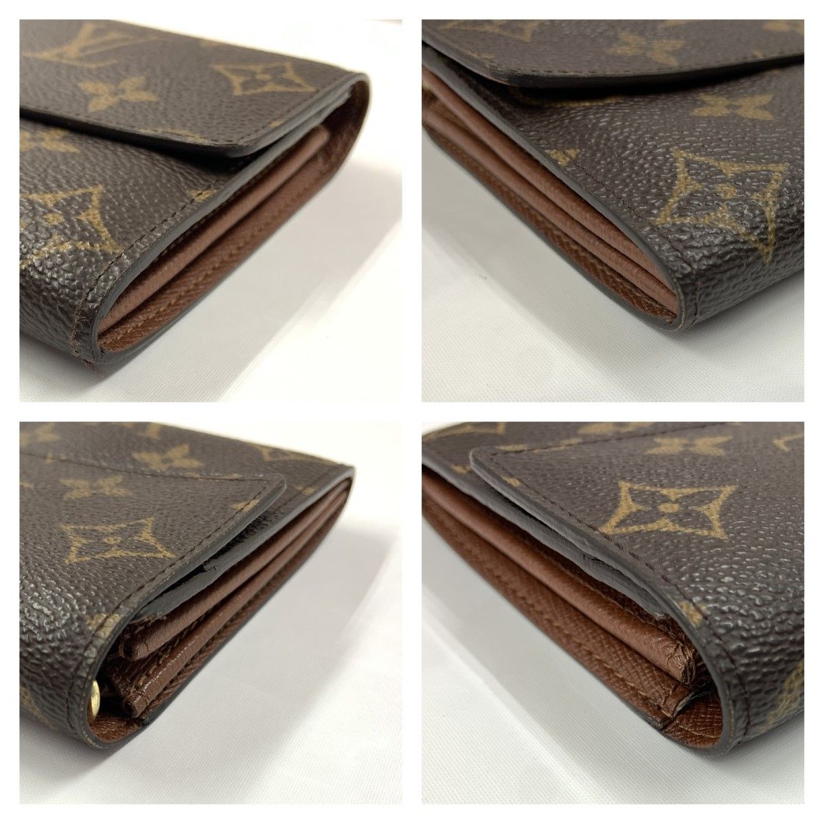 Louis Vuitton Monogram Pochette Porto Monet Credit Bifold Long Wallet M61725