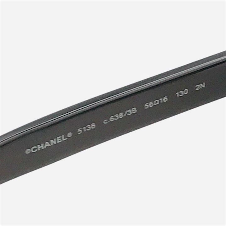 Chanel Logo Sunglasses Eyewear Brown