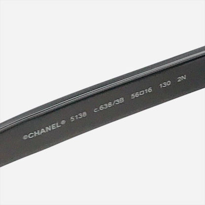 Chanel Logo Sunglasses Eyewear Brown