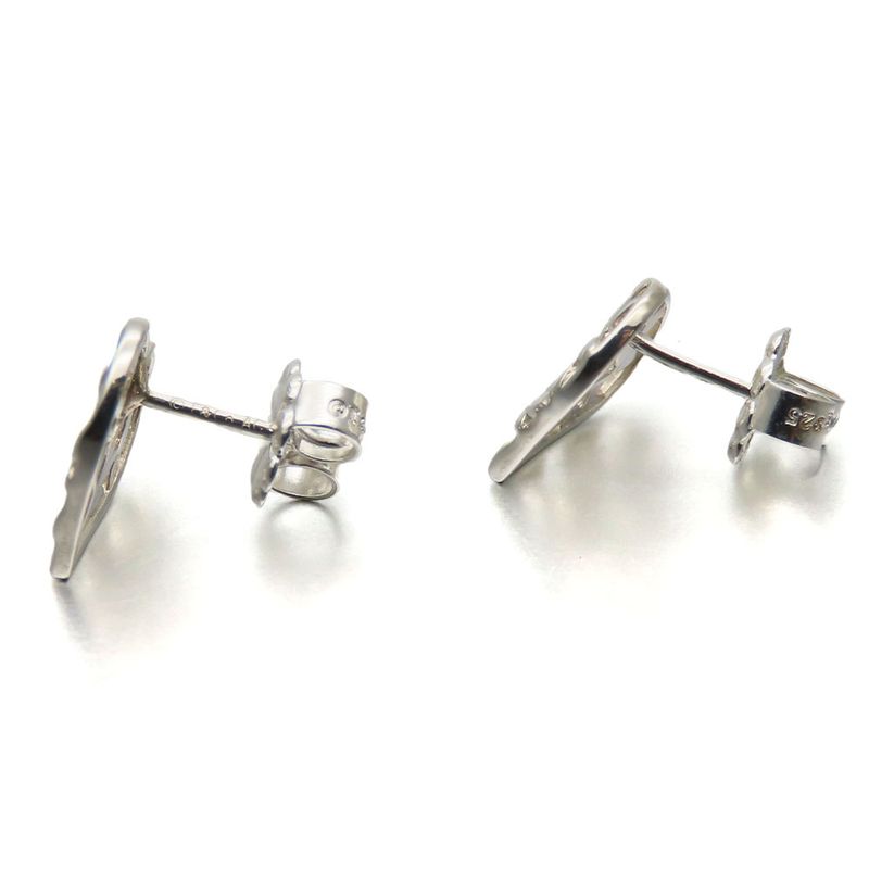 Tiffany & Co Earrings Olive Leaf Heart 925 Silver Approx 1.4g Silver Accessories