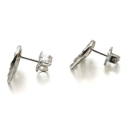 Tiffany & Co Earrings Olive Leaf Heart 925 Silver Approx 1.4g Silver Accessories