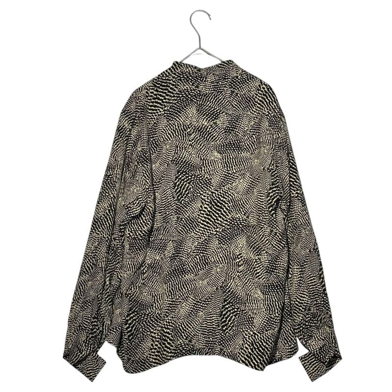 Yves Saint Laurent Open-Collar All-Over Print Blouse Open-Collar All-Over Print