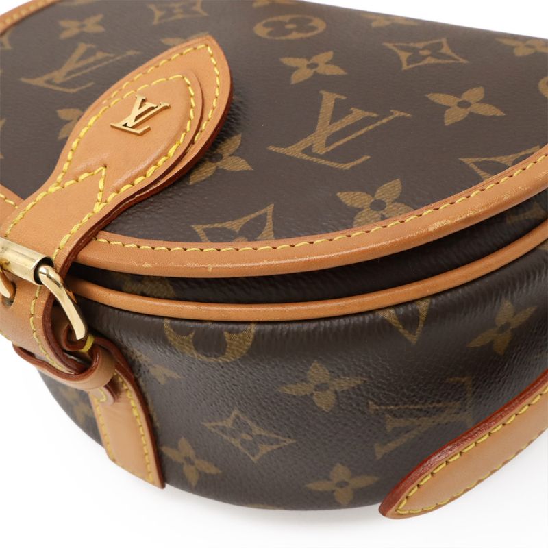Louis Vuitton Monogram Tambourin Shoulder Bag Pochette Mini Bag Crossbody M44860
