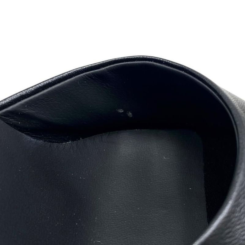 Chanel Mule Sandals Mirror Heel G45358 X01000 94305 36 1 2 Size Coco Mark