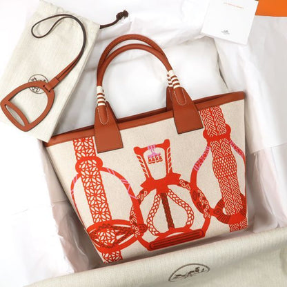 Hermes Steeple 25 Fantasy Detrier B Engraved Toile X Swift Similar/unused