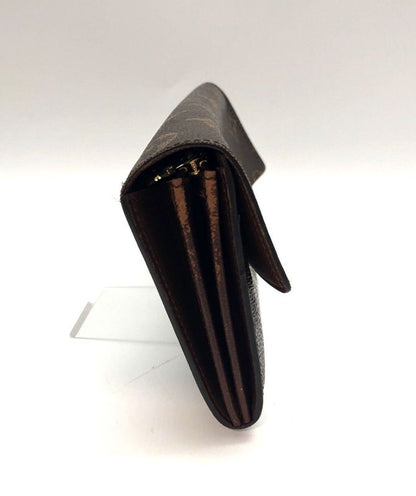 Louis Vuitton M61725 Porte Monet Cles Di Long Wallet Preowned 005888