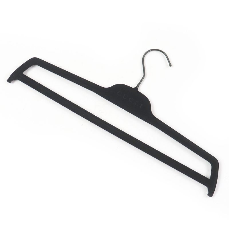 Gucci 21AW 653360 Tartan Check Double Trousers Wool Pants Greenish 46 Hanger