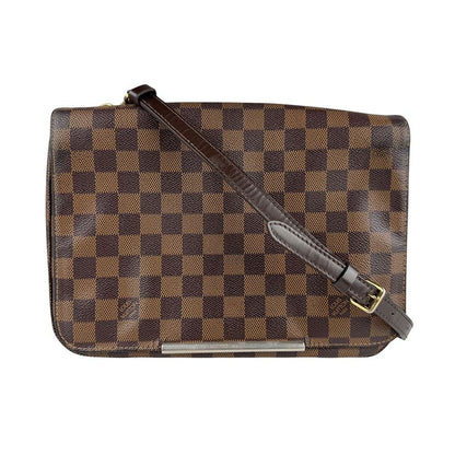 Louis Vuitton Crossbody Shoulder Bag Damier Hoxton GM N41253